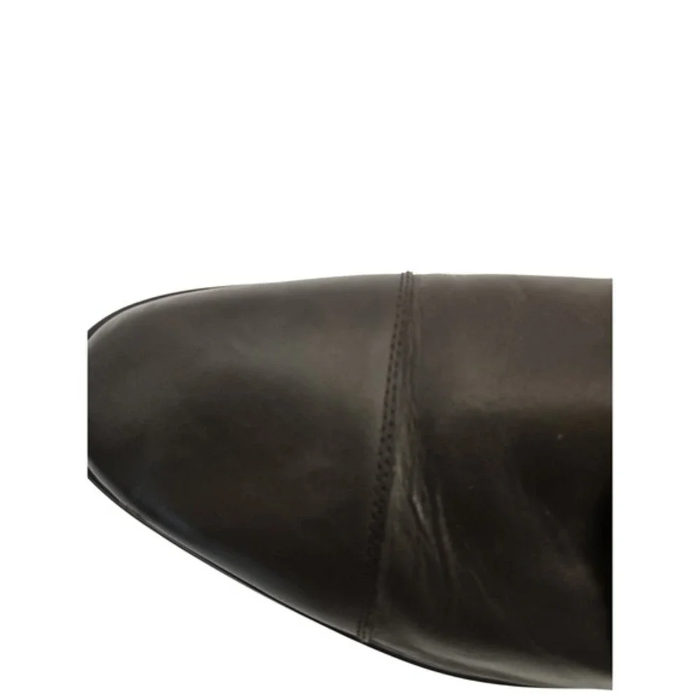 Steve Madden Derium Mens Size 13 M‎ Brown Leather Lace Up Shoes Wood Sole Oxford